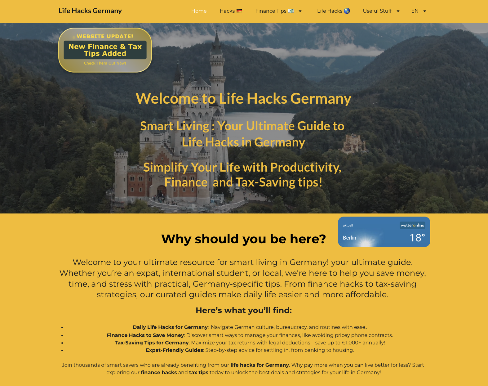 Life Hacks Germany Preview